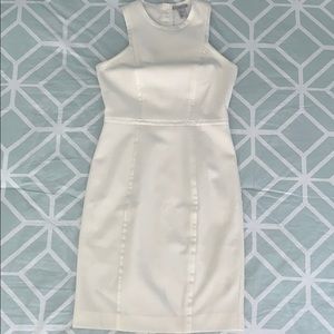 White midi dress. Worn once